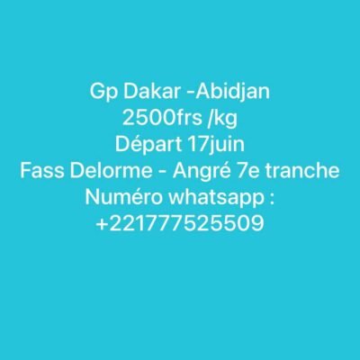 GP DAKAR-ABIDJAN