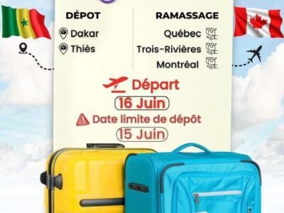 GP MAMAN KHADY DAKAR-THIES-QUEBEC-TROIS RIVIERE-MONTREAL