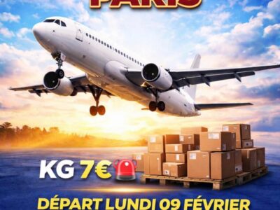 FRET AERIEN SENEGAL-FRANCE(DAKAR-PARIS)