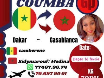 COUMBA GP SENEGAL-MAROC(DAKAR-CASABLANCA)