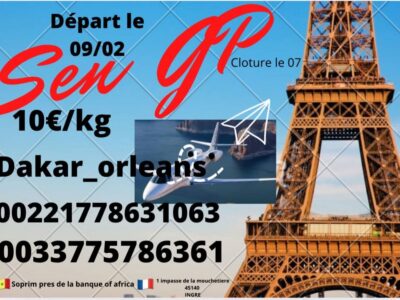 SEN GP SENEGAL-FRANCE(DAKAR-ORLEANS)