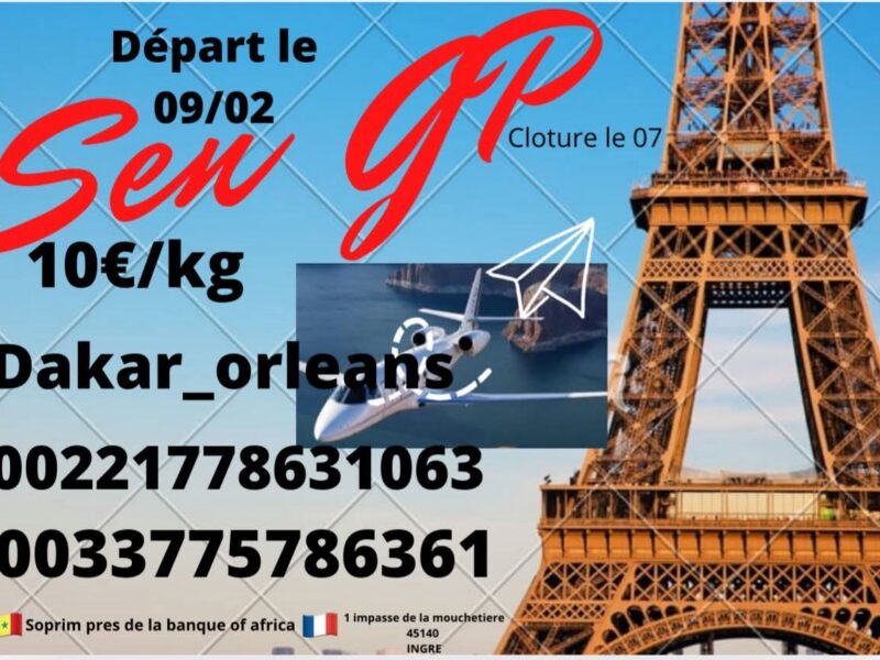 SEN GP SENEGAL-FRANCE(DAKAR-ORLEANS)