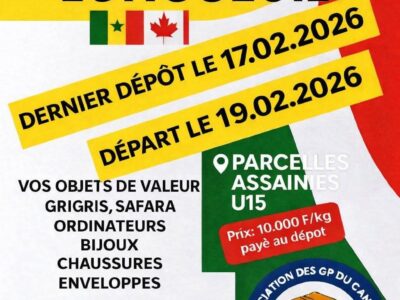 GP SENEGAL-CANADA(DAKAR-MONTREAL-LONGUEIL)