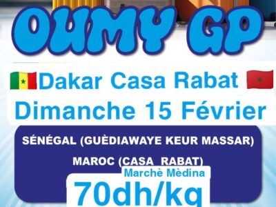 OUMY GP SENEGAL-MAROC(DAKAR-CASA-RABAT)
