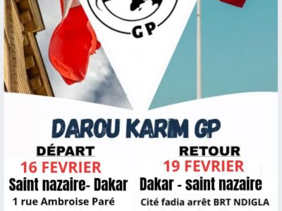 DAROU KARIM GP SENEGAL-FRANCE(DAKAR-SAINT NAZAIRE)