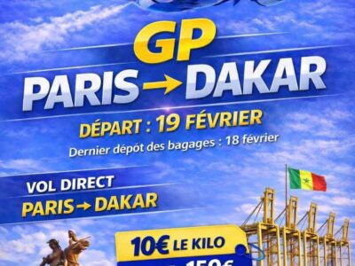 GP VOL DIRECT FRANCE-SENEGAL(PARIS-DAKAR)