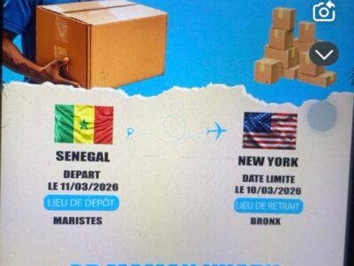 MAMAN KHADY GP SENEGAL-USA(DAKAR-NEW YORK)