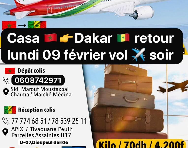 CAROLE GP MAROC-SENEGAL(CASA-DAKAR)