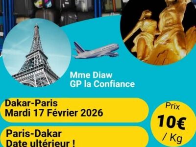 MME DIAW GP LA CONFIANCE SENEGAL-FRANCE(DAKAR-PARIS)