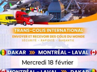 TRANS-COLIS INTERNATIONAL CANADA-SENEGAL(MONTREAL-LAVAL-DAKAR)