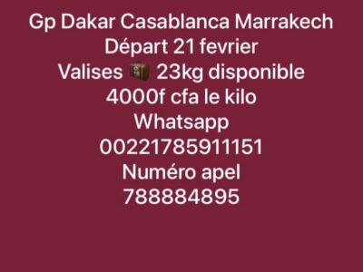 GP RASSOUL BUSINESS SENEGAL-MAROC(DAKAR-CASA)