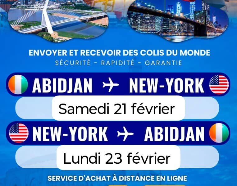 TRANS-COLIS INTERNATIONAL USA-COTE D'IVOIRE(NEW YORK - ABIDJAN)