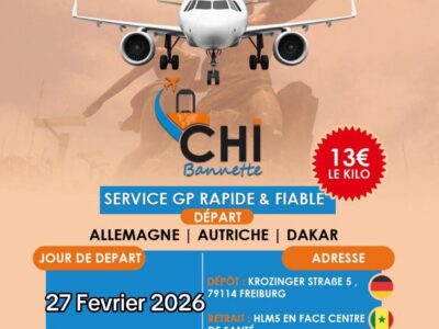 CHI BANETTE GP ALLEMAGNE-AUTRICHE-SENEGAL(FREIBURG-DAKAR)