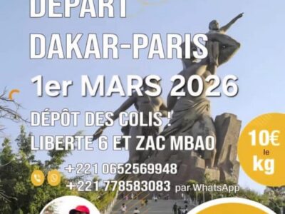MachAllah Transport GP SENEGAL-FRANCE(DAKAR-PARIS)